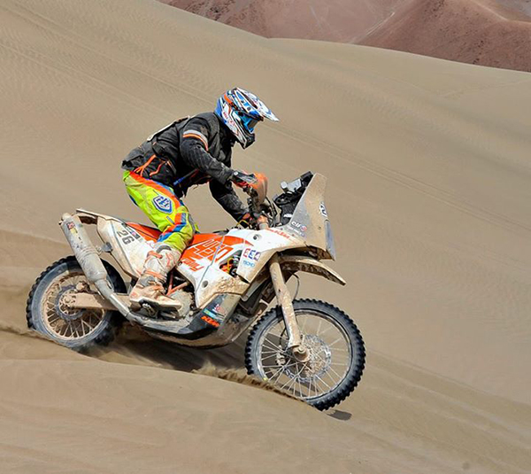 Dakar 2015 – Etapa 12 / Motos: Gano un canguro en Rosario
