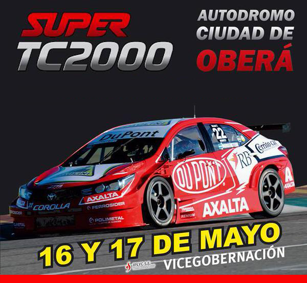 CRONOGRAMA DE ACTIVIDADES SUPER TC2000 – FECHA 3 Oberá 2015