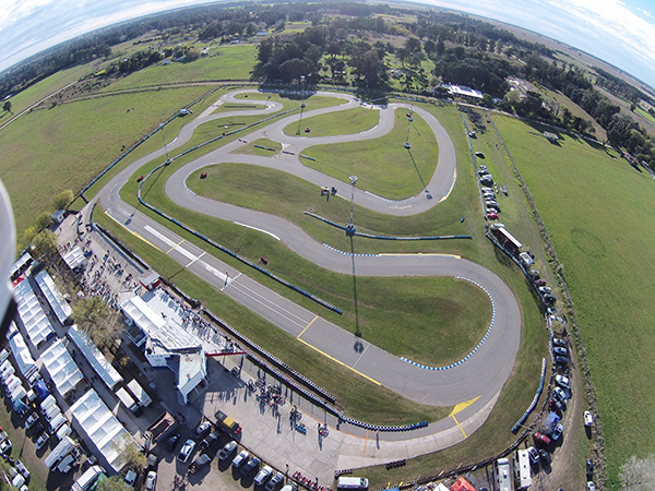 DRON Mar del Plata / 2da fecha Campeonato Argentino de Karting 2015