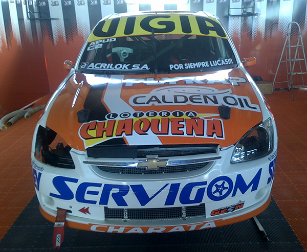 Yamil Apud – El representante de Charata probó por primera vez con las especificaciones 2016