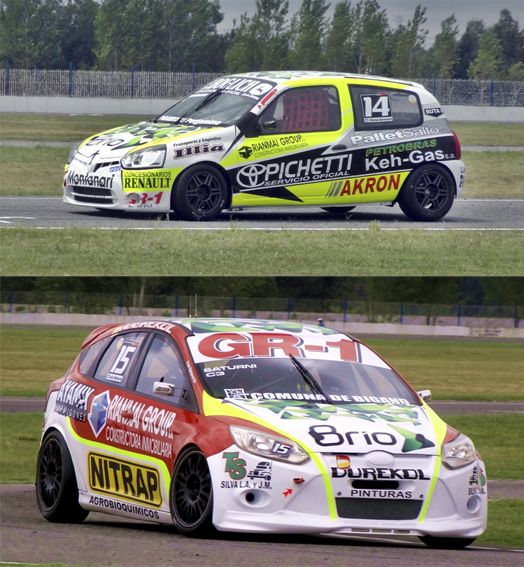 Podio del Saturni Racing en La Plata