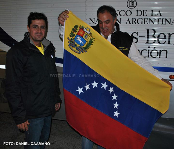 Franco De Leonardis en la previa a la Carrera del Año en Buenos Aires