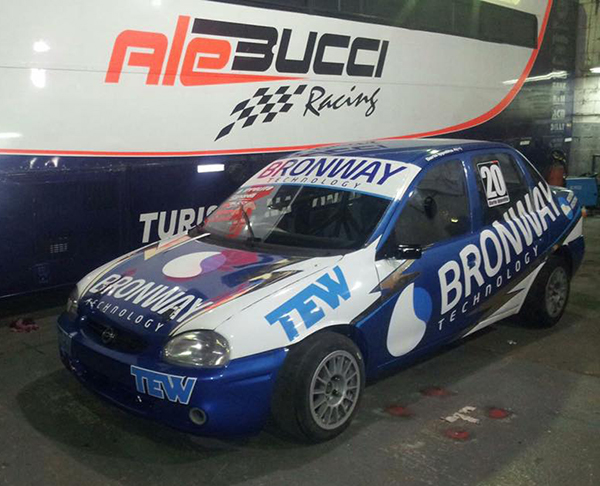 Luciano Bucci correrá un Chevrolet Corsa desde la próxima cita, en Paraná