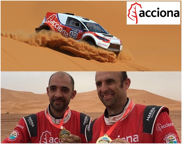 El ACCIONA 100% EcoPowered logra un nuevo hito en el Rally de Marruecos