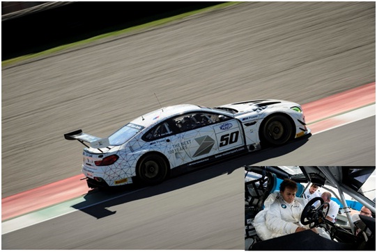 Alex Zanardi, prueba positiva en Mugello con el BMW M6 GT3
