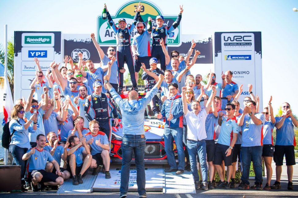 Neuville y Hyundai ganan en Argentina y se consolidan en el Mundial