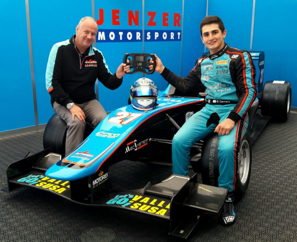 Giorgio Carrara competirá en La FIA Formula 3