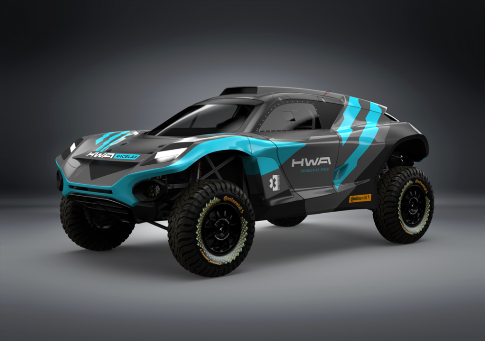 HWA Racelab presenta en sociedad decoración de su Extreme E