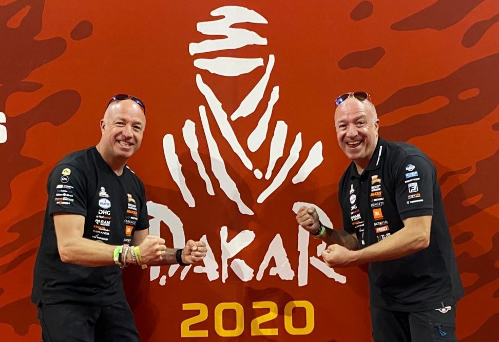 Tim y Tom Coronel listos para comenzar el Rally Dakar 2020