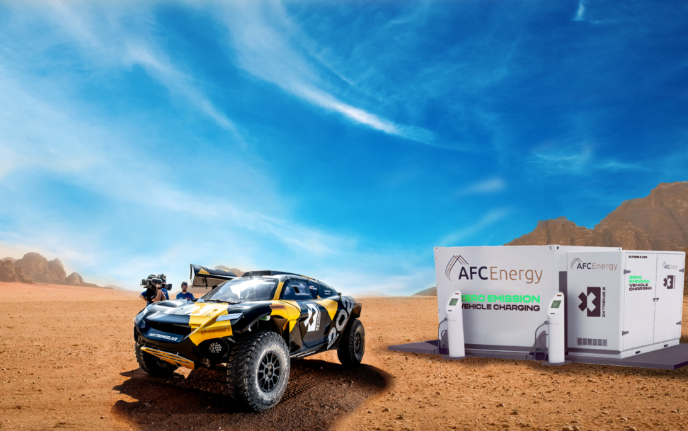 AFC Energy proveerá su sistema de carga de batería a Extreme E