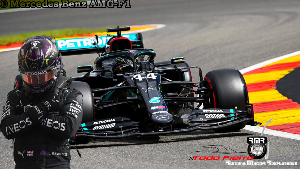 Hamilton con Garra de Pantera se queda con la pole para el GP de Bélgica