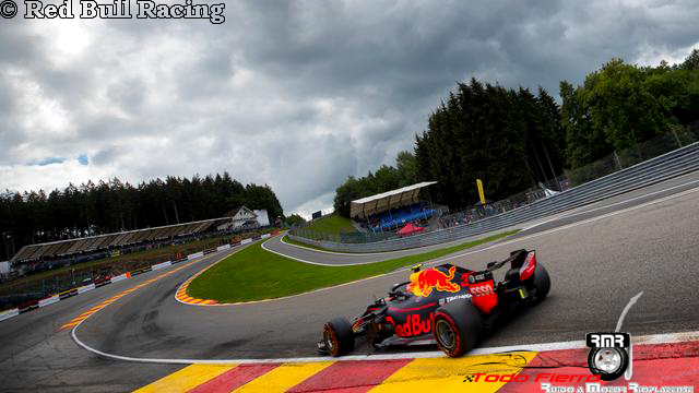 Verstappen y Ricciardo por delante de los Mercedes en Bélgica