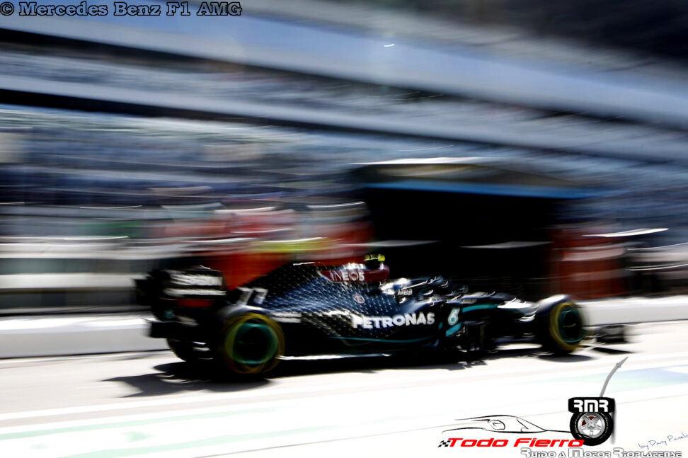 Bottas por delante de todos en los entrenamientos del GP de Rusia
