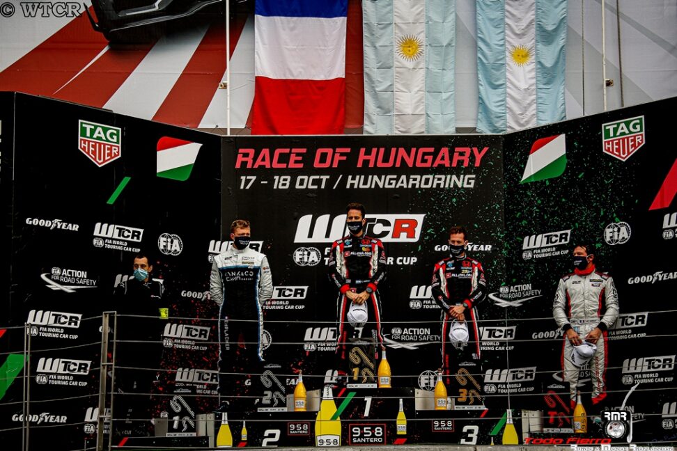 Guerrieri gana la carrera 1 y 3 del WTCR en Hungría