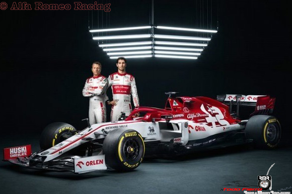 Raikkonen y Giovinazzi confirmados en Alfa Romeo para 2021
