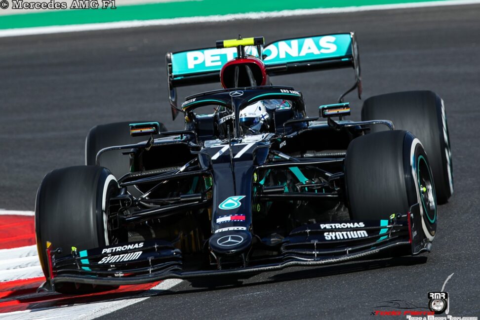 Bottas vuelve a mostrar su poderío en los entrenamientos del GP de Portugal