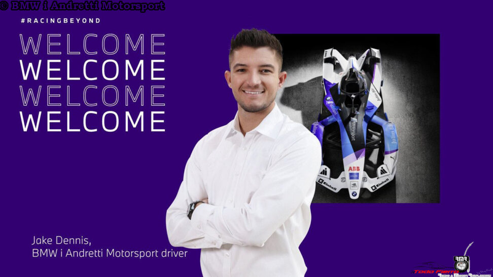 Jake Dennis piloto oficial de BMW i Andretti Motorsport