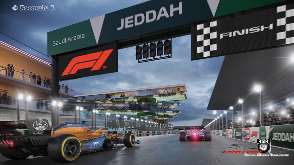 Fórmula 1 presentó el Jeddah Street Circuit