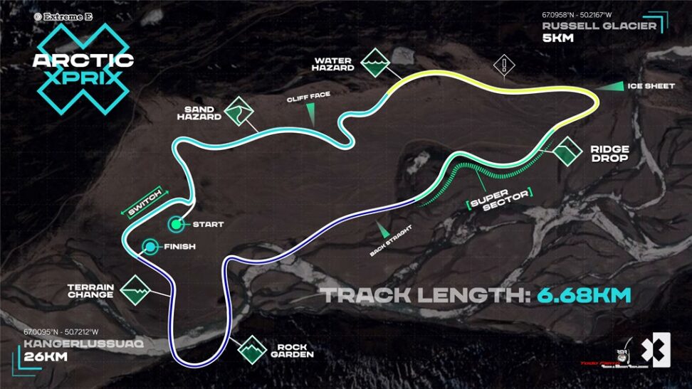 Se revela el trazado para Arctic X Prix