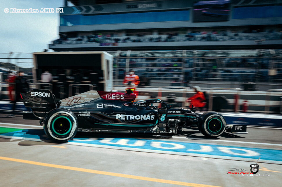 Entrenamientos GP de Rusia 2021: Bottas primero con probable pole por lluvias 