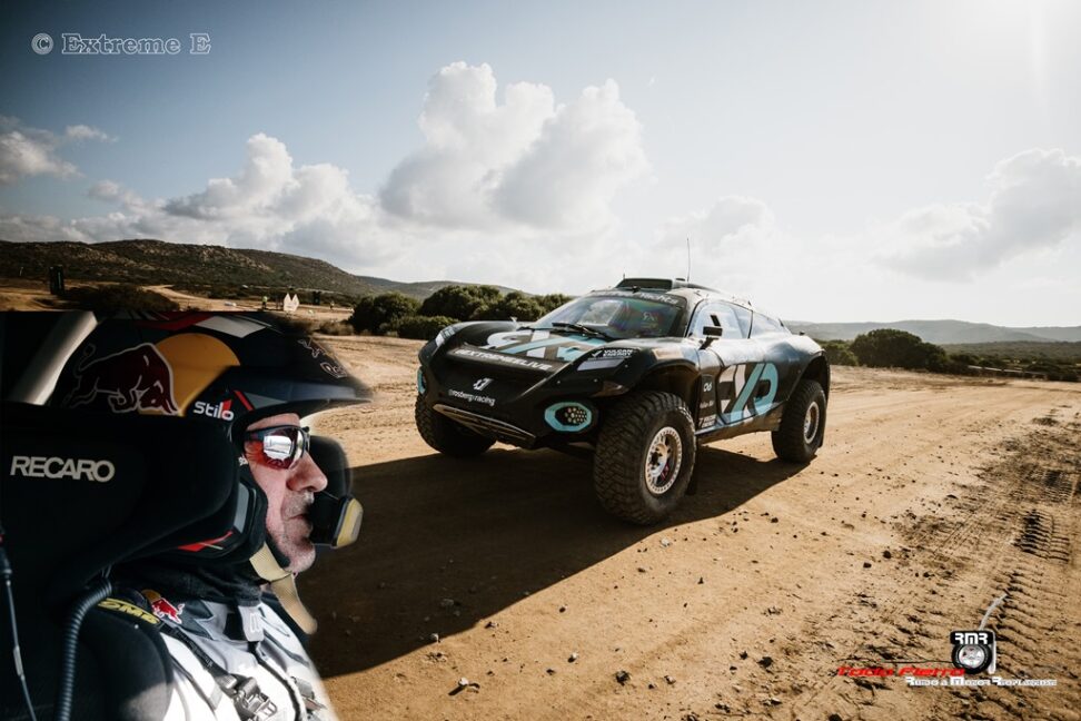 Stéphane Peterhansel presente en las pruebas de novatos de Extreme E