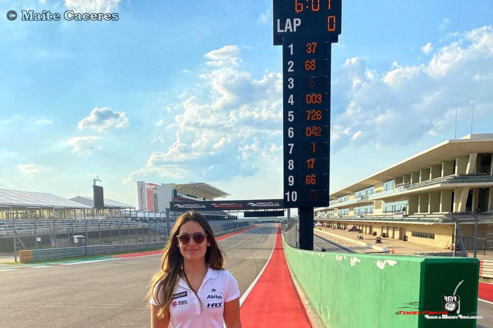 Maite Cáceres cierra su temporada en el Circuito de las Américas