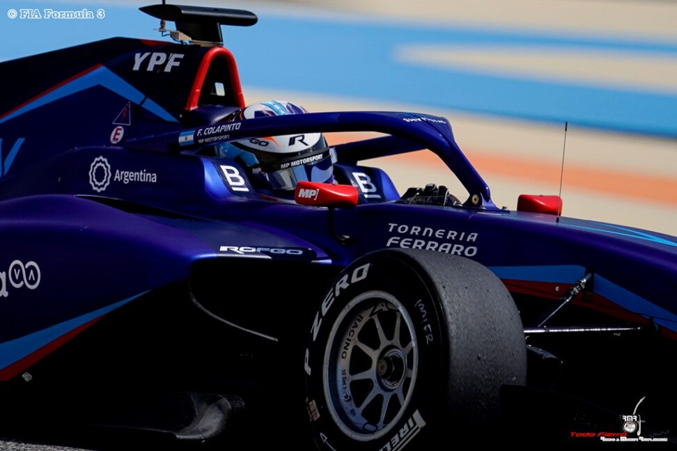 Franco Colapinto clasificó séptimo en la Fórmula 3