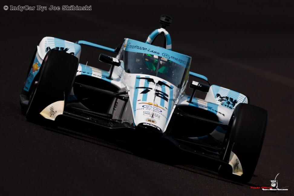 Para las Indy500 Agustin Canapino largará vigesimoséptimo