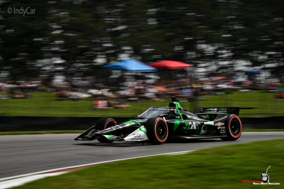 Canapino 23° tras tocarse con Ferrucci