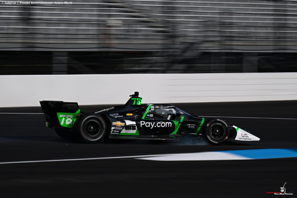 Puesto 21 para Canapino en el Gallagher Gran Prix de la IndyCar