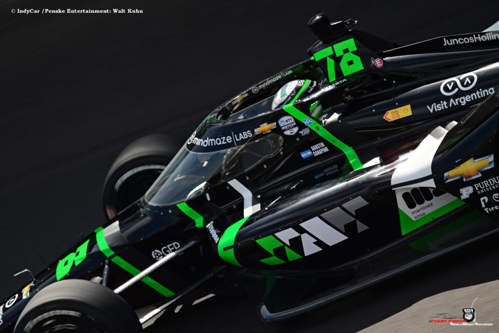 Canapino vuelve a presentarse en el Indianápolis Motor Speedway