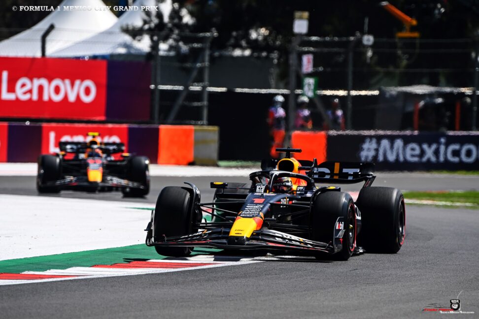 Pese a largar tercero, Verstappen gana en México prácticamente desde el inicio