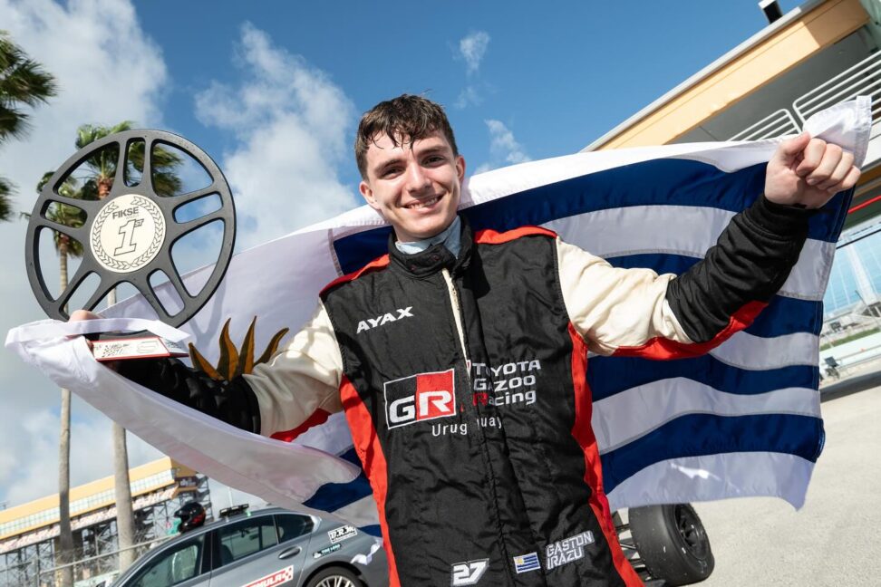 Gran victoria de Irazú y nota positiva para Cáceres en Homestead