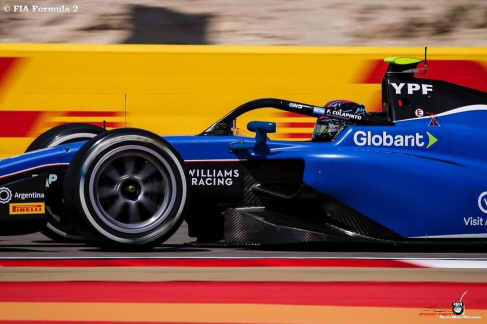 Problemas en la largada privan a Colapinto de una buena actuación en la Carrera Sprint