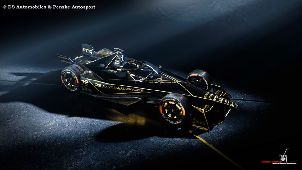 Decoración especial del DS para el ePrix de Mónaco