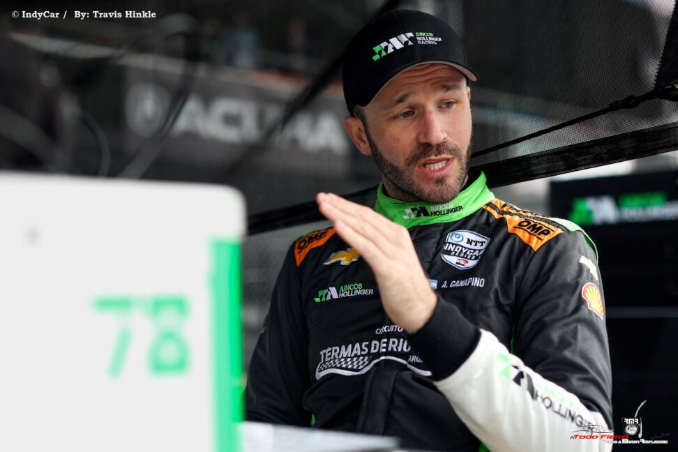 Agustín Canapino se prepara para una nueva experiencia en Barber