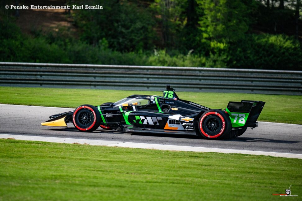 Canapino logra su mejor clasificación en la IndyCar