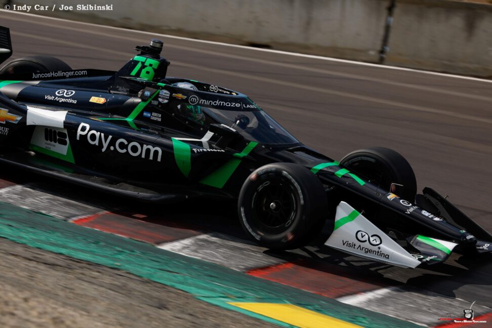 En un final caótico, Canapino finaliza 18° en Laguna Seca