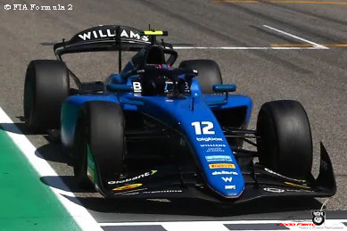 La Fórmula 2 se presenta en Barcelona para una nueva participación de Franco Colapinto