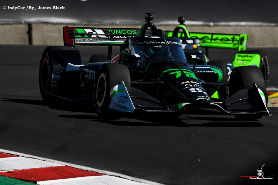 Tras el parón forzado en Road América, Canapino continúa su campaña deportiva en la IndyCar