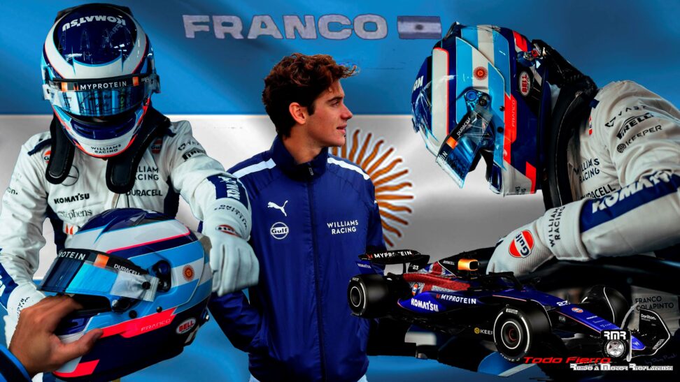 Colapinto hace historia en sus primeros entrenamientos libres con la Fórmula 1