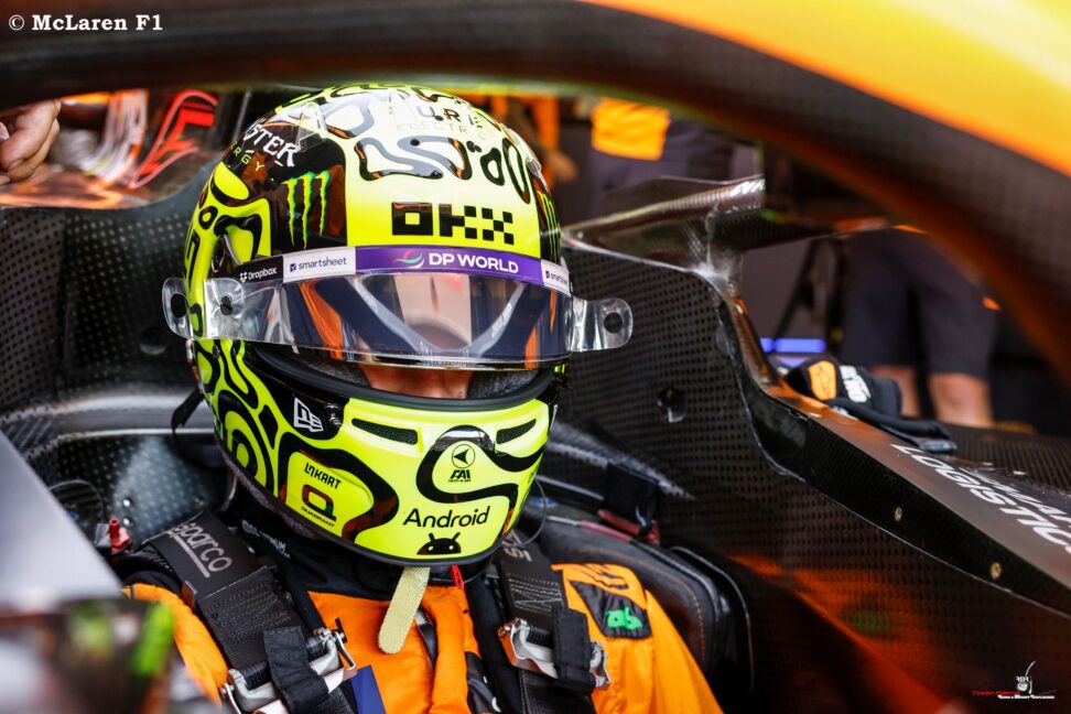 McLaren vuelve a hacer la diferencia en un entrenamiento de la Fórmula 1, Verstappen no le pierde pisadas