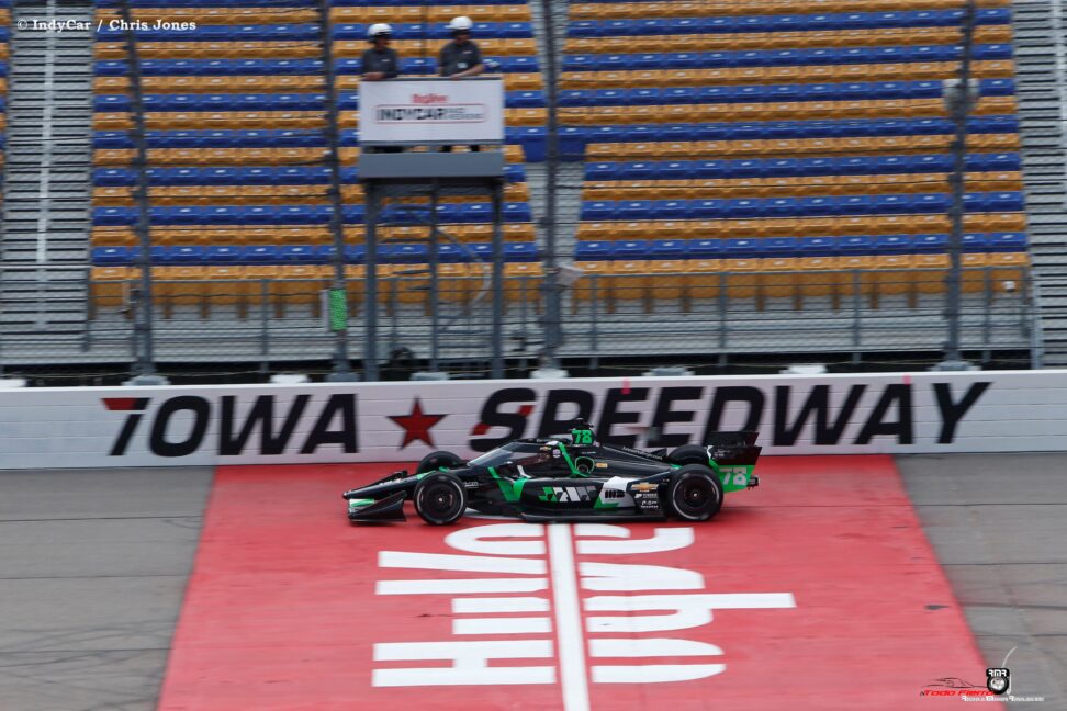 Decepcionante fin de semana para Canapino en Iowa