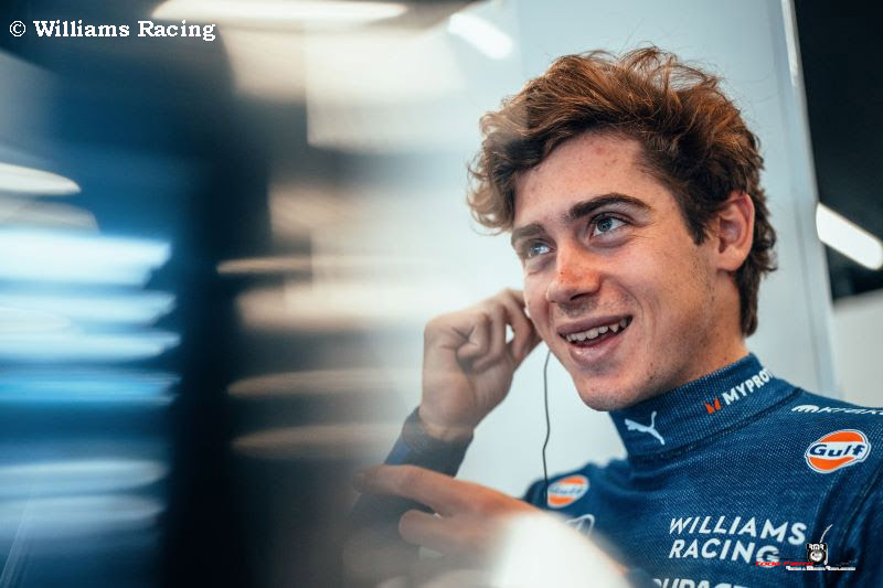 Colapinto piloto oficial de Williams en la Fórmula 1