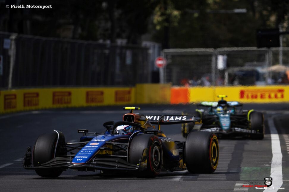 Sin perder la confianza en sí mismo, Colapinto tuvo su primer accidente en la Fórmula 1