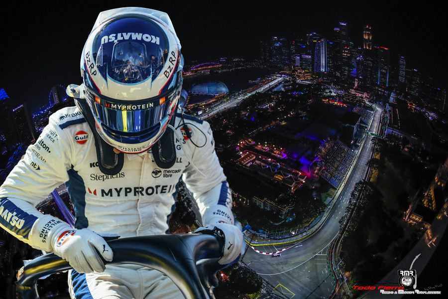 Previo GP de Singapur 2024 – Circuito: Primera experiencia en un callejero nocturno para Colapinto