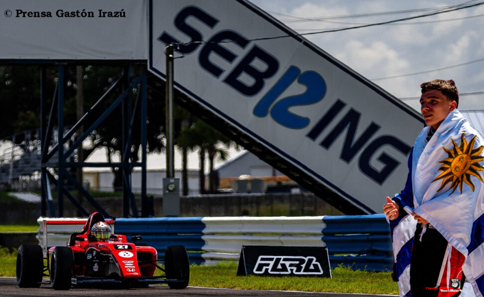 Gastón Irazú defiende la punta del campeonato de la Fórmula FARA