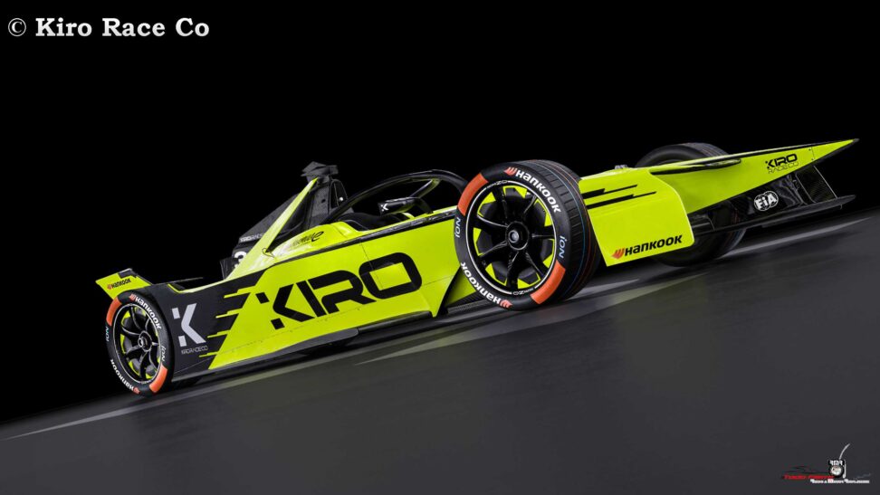 Kiro Race Co presenta la decoración para su temporada debut en la Fórmula E
