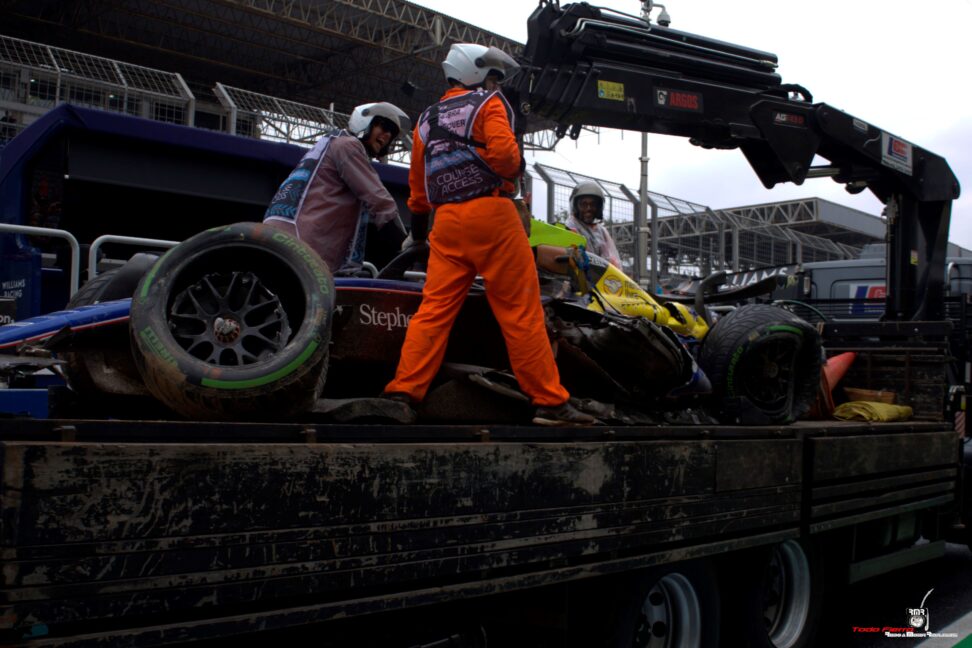 Franco Colapinto: “Estoy muy triste después de lo que pasó hoy; fue muy duro para todos y las cosas no salieron como queríamos”