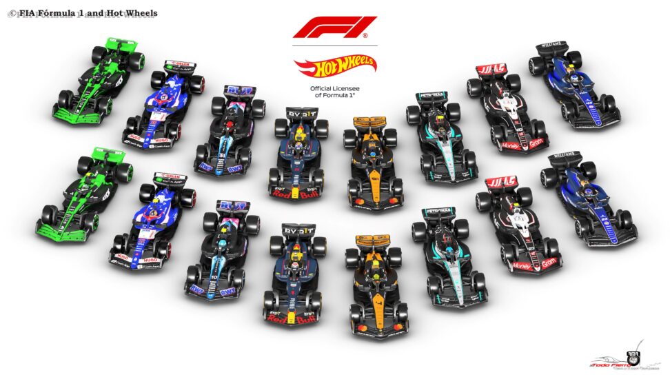 Hot Wheels presenta sus modelos de la Fórmula 1